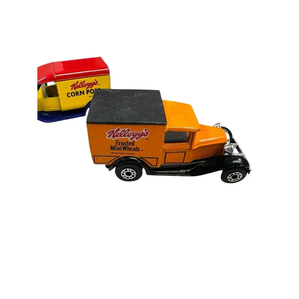 Kellogg's Cereal‎ Advertising Antique Matchbox Diecast Trucks Lot 1979